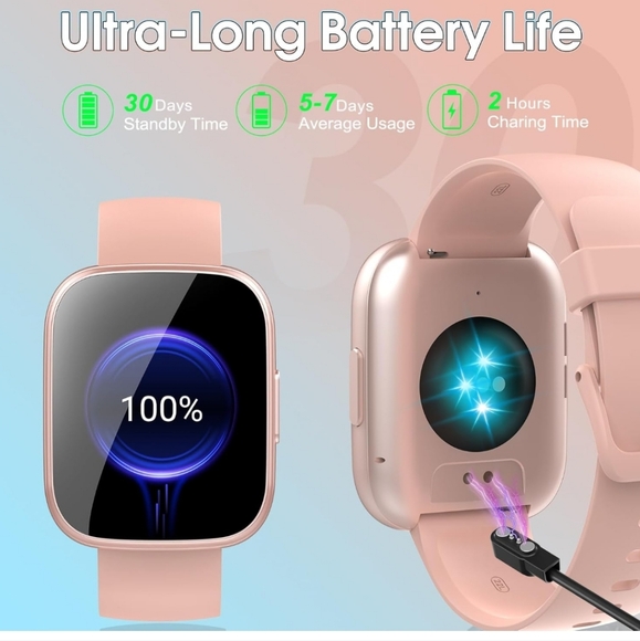 Unisex Smart Watch Bluetooth Call, 1.95" HD Touch Screen Fitness Watch BNIB - Picture 8 of 11